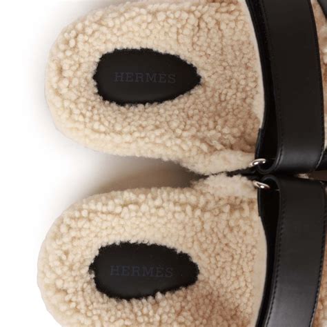 hermes shearling chypre